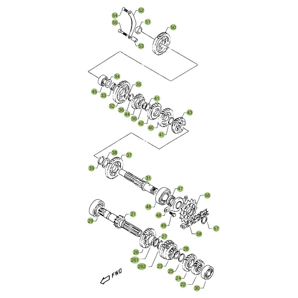Beta Alp 4.0 07 Getriebe Ersatzteile